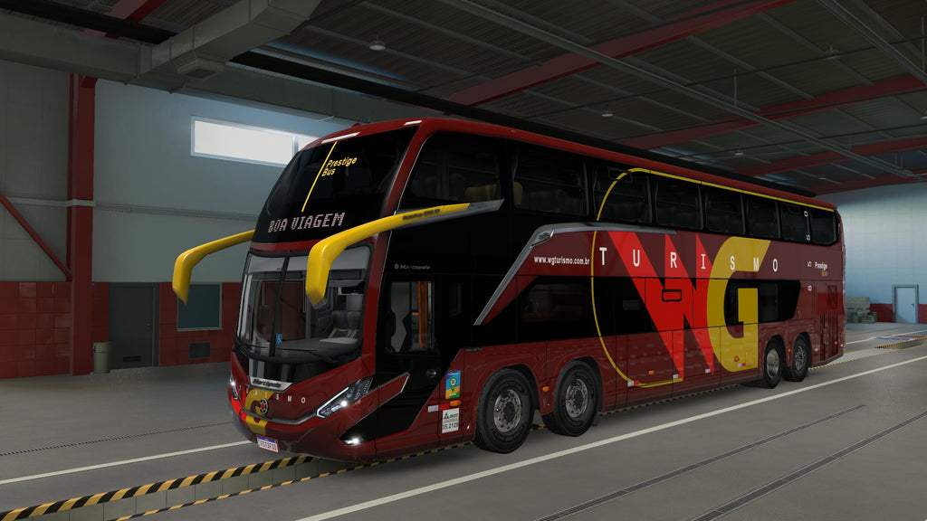 ATS Mod Bus G8 DD VOLVO Concept 8x2 Marcopolo 1800