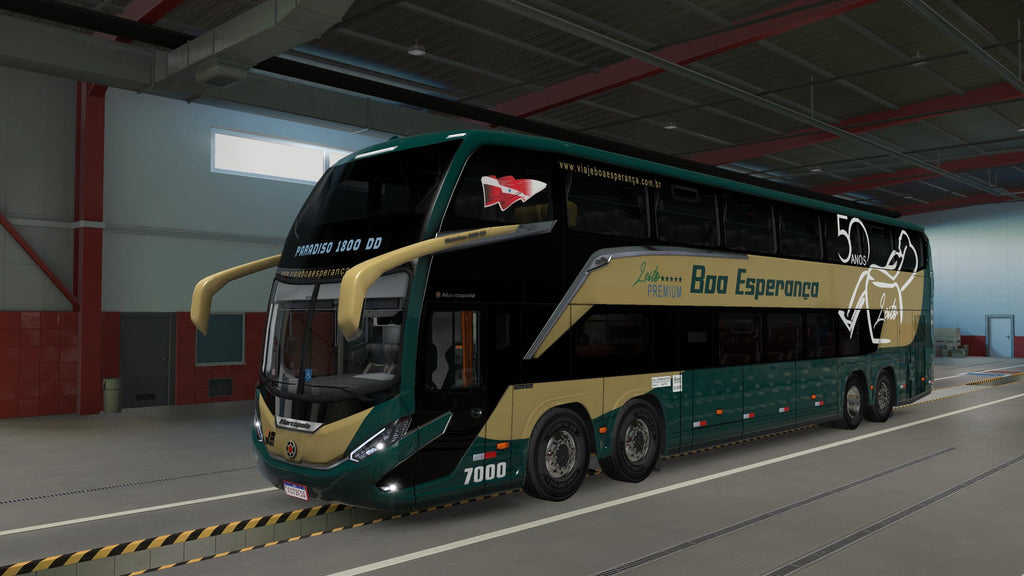ATS Mod Bus G8 DD VOLVO Concept 8x2 Marcopolo 1800