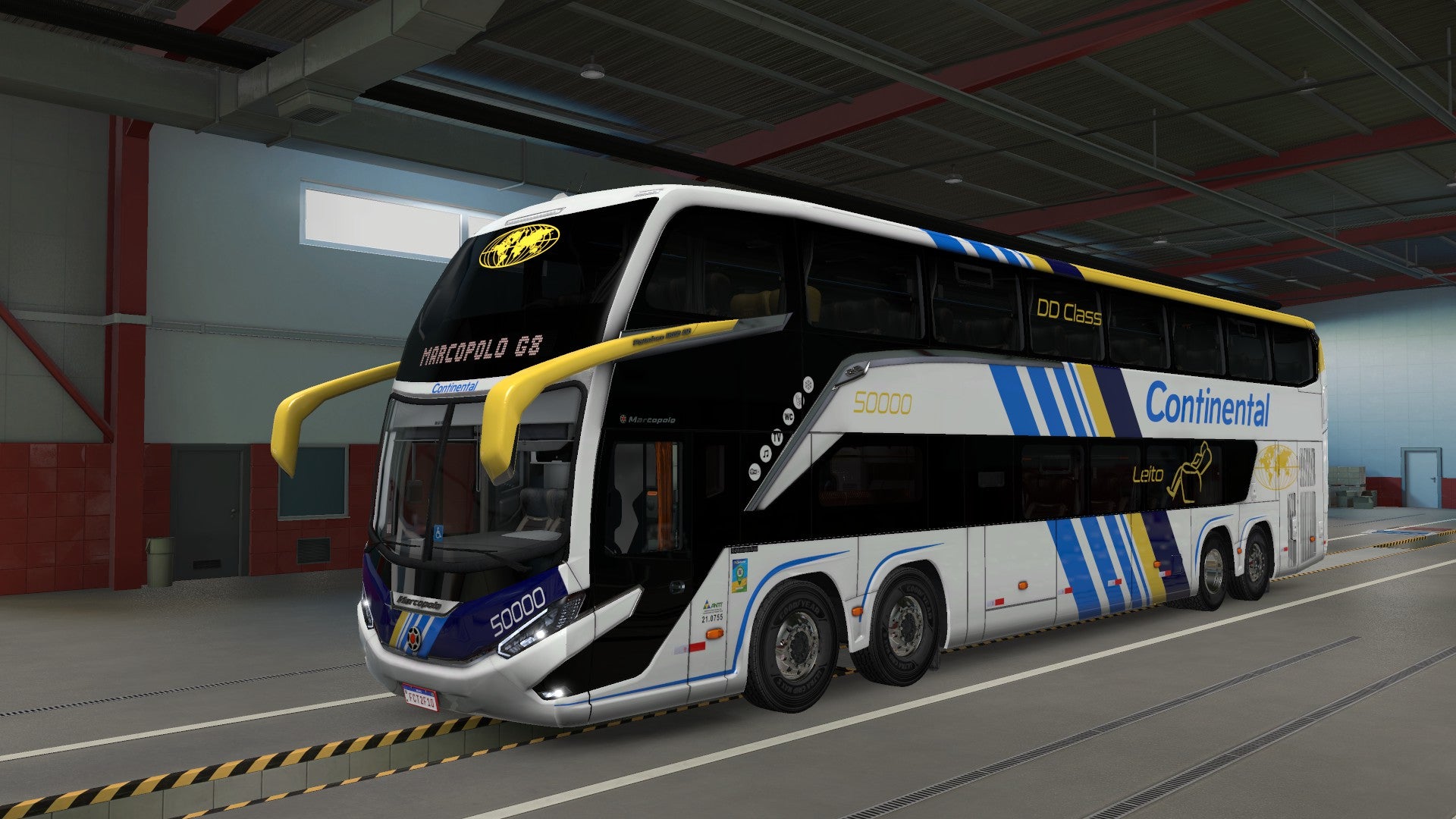 ATS Mod Bus G8 DD VOLVO Concept 8x2 Marcopolo 1800