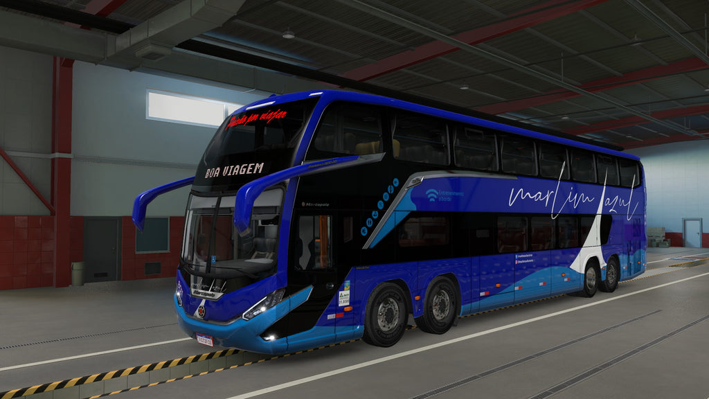 ATS Mod Bus G8 DD VOLVO Concept 8x2 Marcopolo 1800