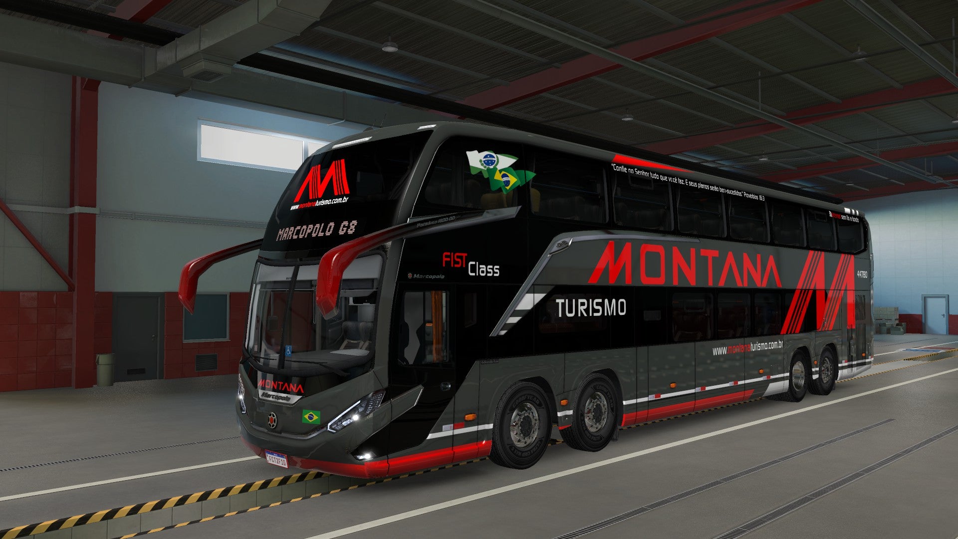 ATS Mod Bus G8 DD VOLVO Concept 8x2 Marcopolo 1800