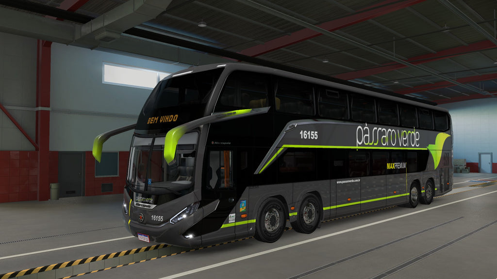 ATS Mod Bus G8 DD VOLVO Concept 8x2 Marcopolo 1800