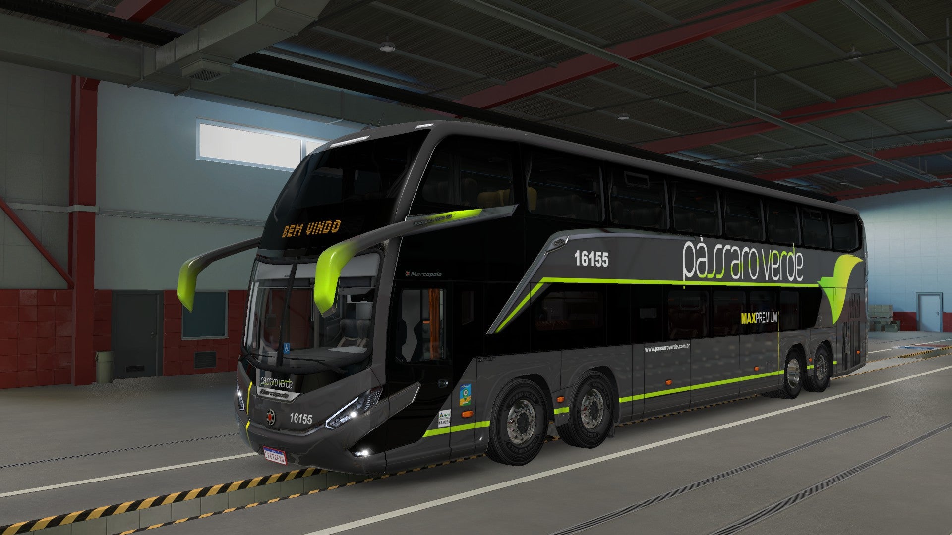 ATS Mod Bus G8 DD VOLVO Concept 8x2 Marcopolo 1800