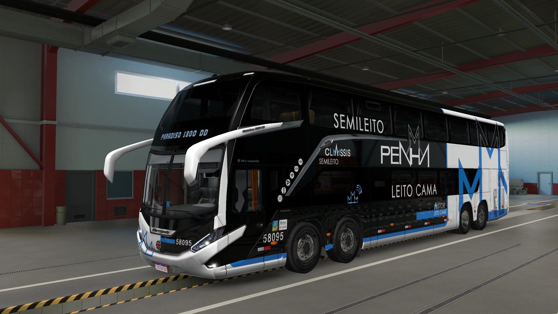ATS Mod Bus G8 DD VOLVO Concept 8x2 Marcopolo 1800