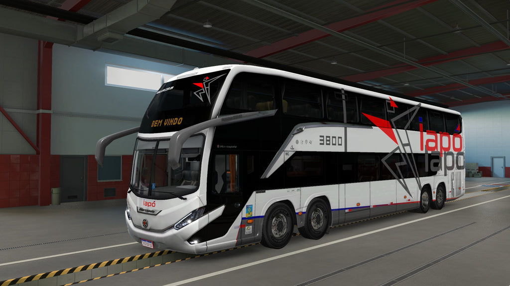 ATS Mod Bus G8 DD VOLVO Concept 8x2 Marcopolo 1800