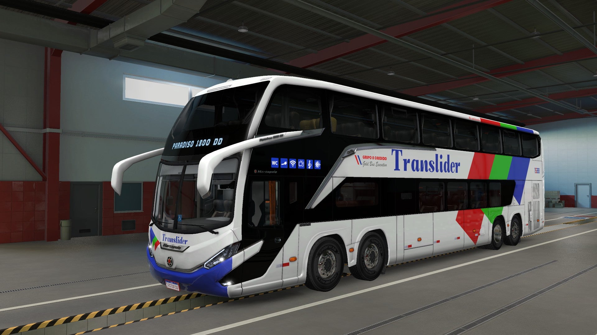 ATS Mod Bus G8 DD VOLVO Concept 8x2 Marcopolo 1800