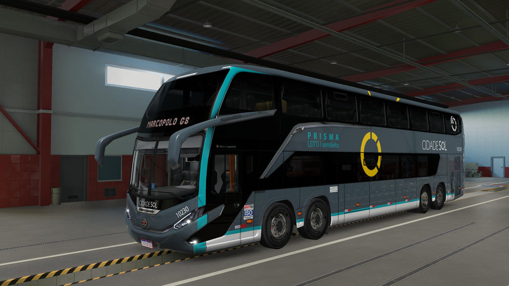 ATS Mod Bus G8 DD VOLVO Concept 8x2 Marcopolo 1800