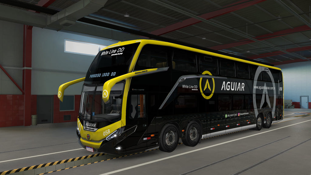 ATS Mod Bus G8 DD VOLVO Concept 8x2 Marcopolo 1800