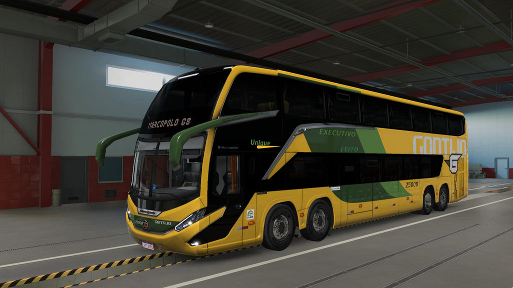 ATS Mod Bus G8 DD VOLVO Concept 8x2 Marcopolo 1800