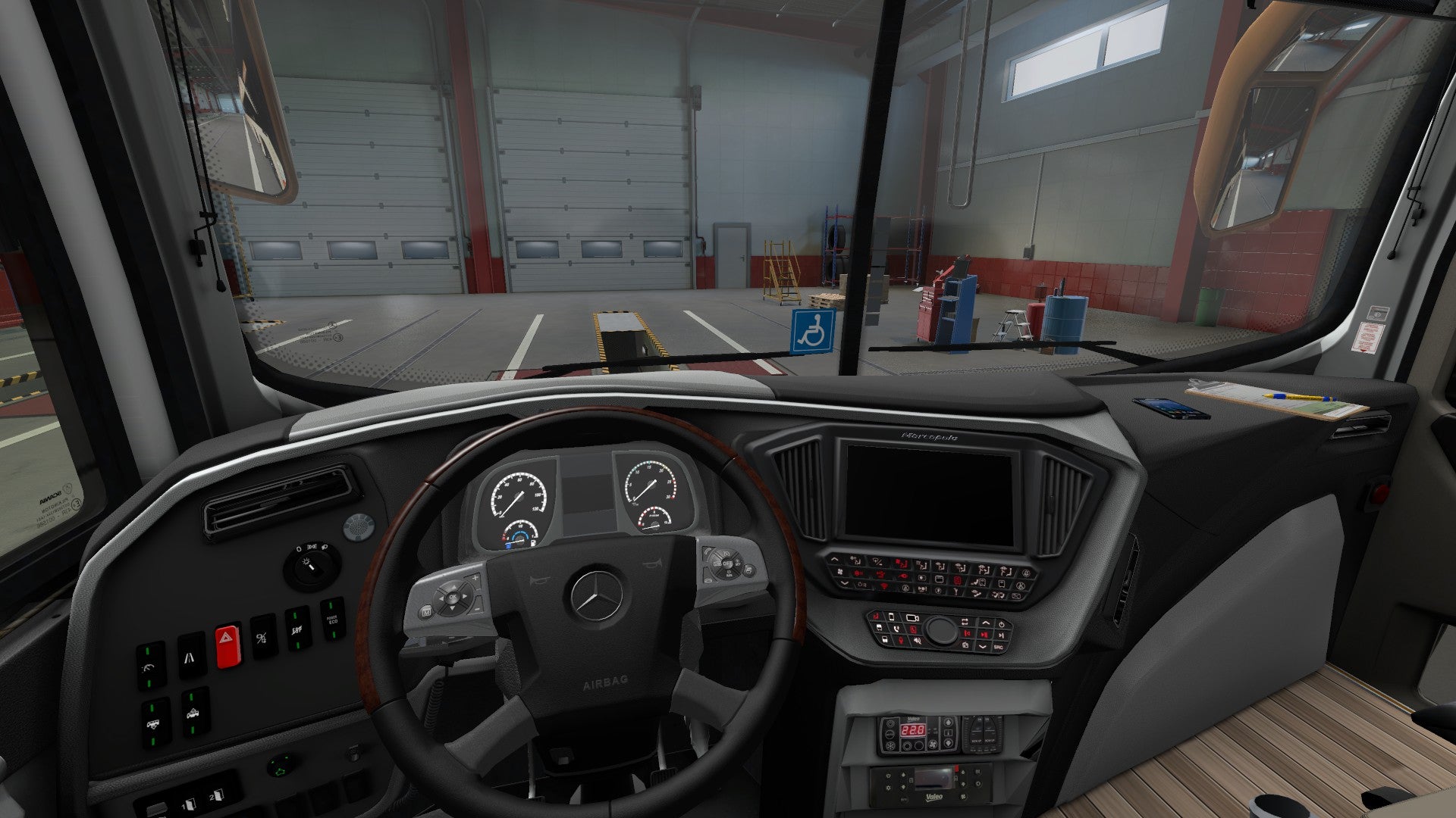 ETS2 Mod Bus G8 DD 1800 Mercedes-Benz 8x2