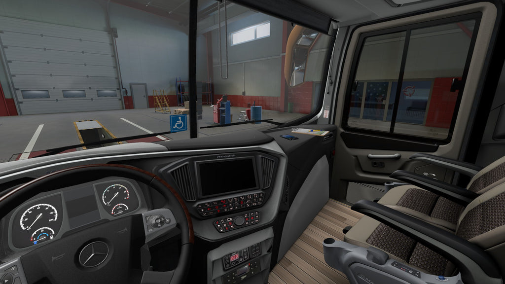 ETS2 Mod Bus G8 DD 1800 Mercedes-Benz 8x2