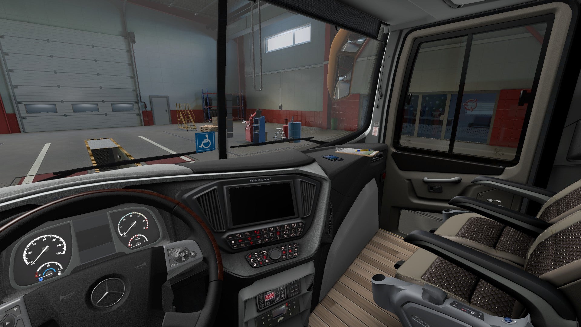 ETS2 Mod Bus G8 DD 1800 Mercedes-Benz 8x2