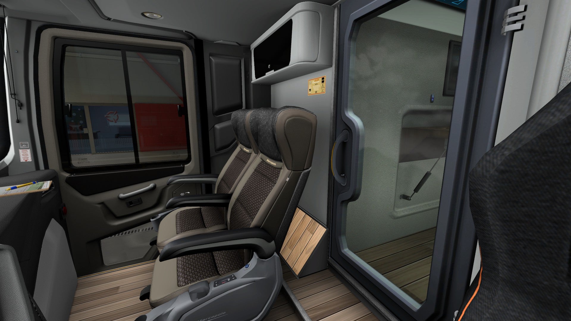 ETS2 Mod Bus G8 DD 1800 Mercedes-Benz 8x2