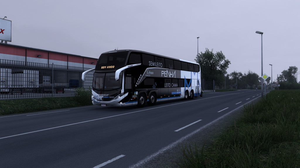 ETS2 Mod Bus G8 DD 1800 Mercedes-Benz 8x2