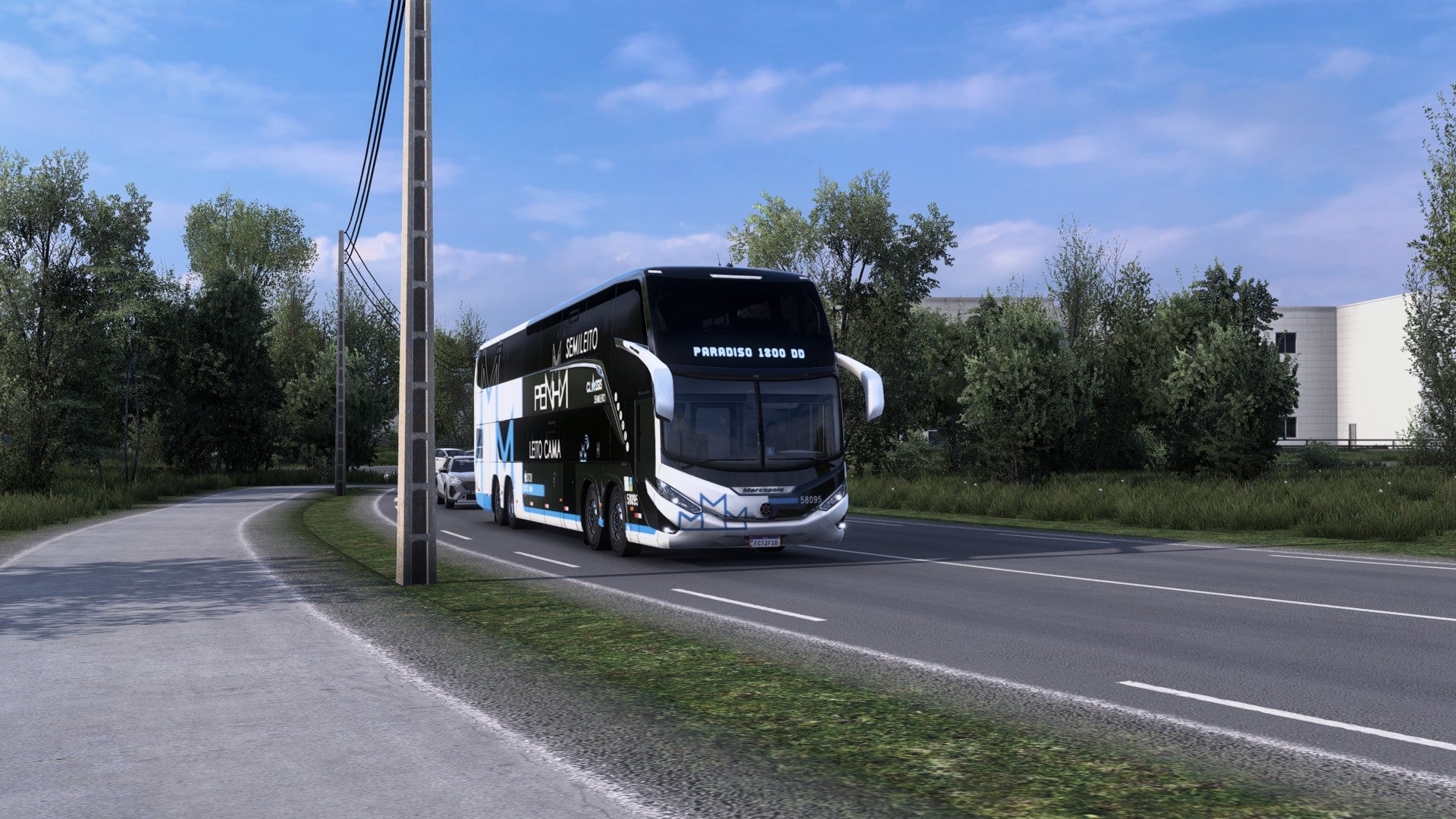 ETS2 Mod Bus G8 DD 1800 Mercedes-Benz 8x2