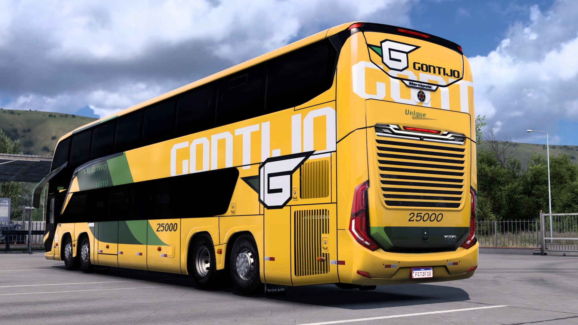 ETS2 LANÇAMENTO Mod Bus G8 DD VOLVO Concept 8x2 Marcopolo 1800