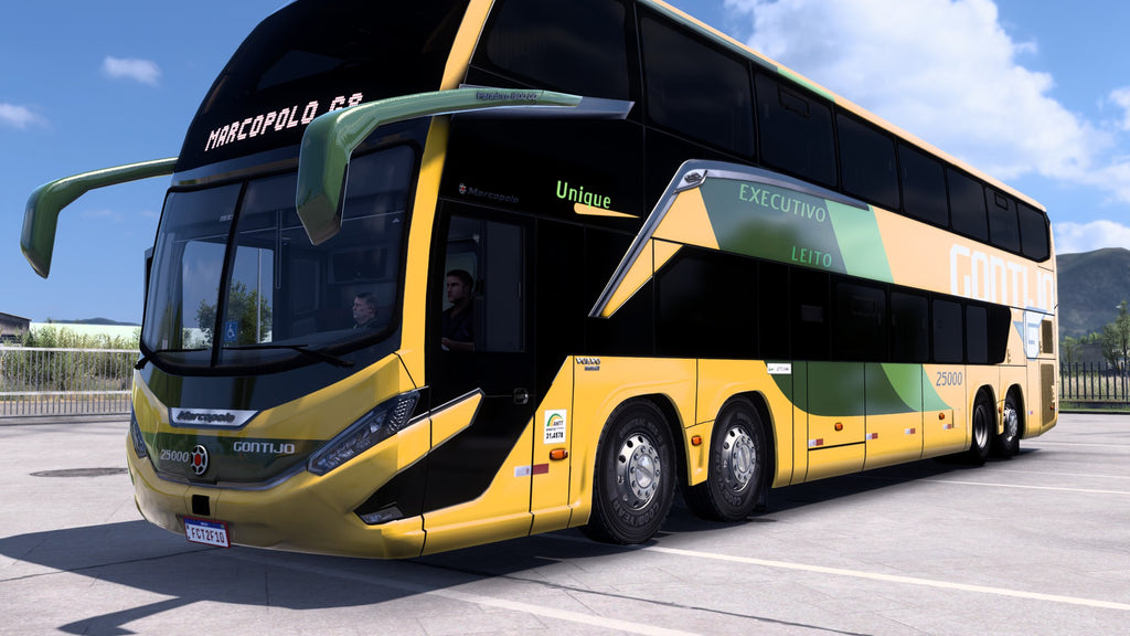 ETS2 LANÇAMENTO Mod Bus G8 DD VOLVO Concept 8x2 Marcopolo 1800