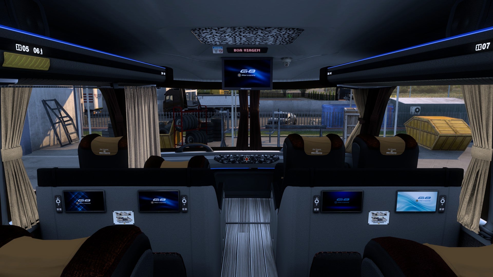 ETS2 LANÇAMENTO Mod Bus G8 DD VOLVO Concept 8x2 Marcopolo 1800