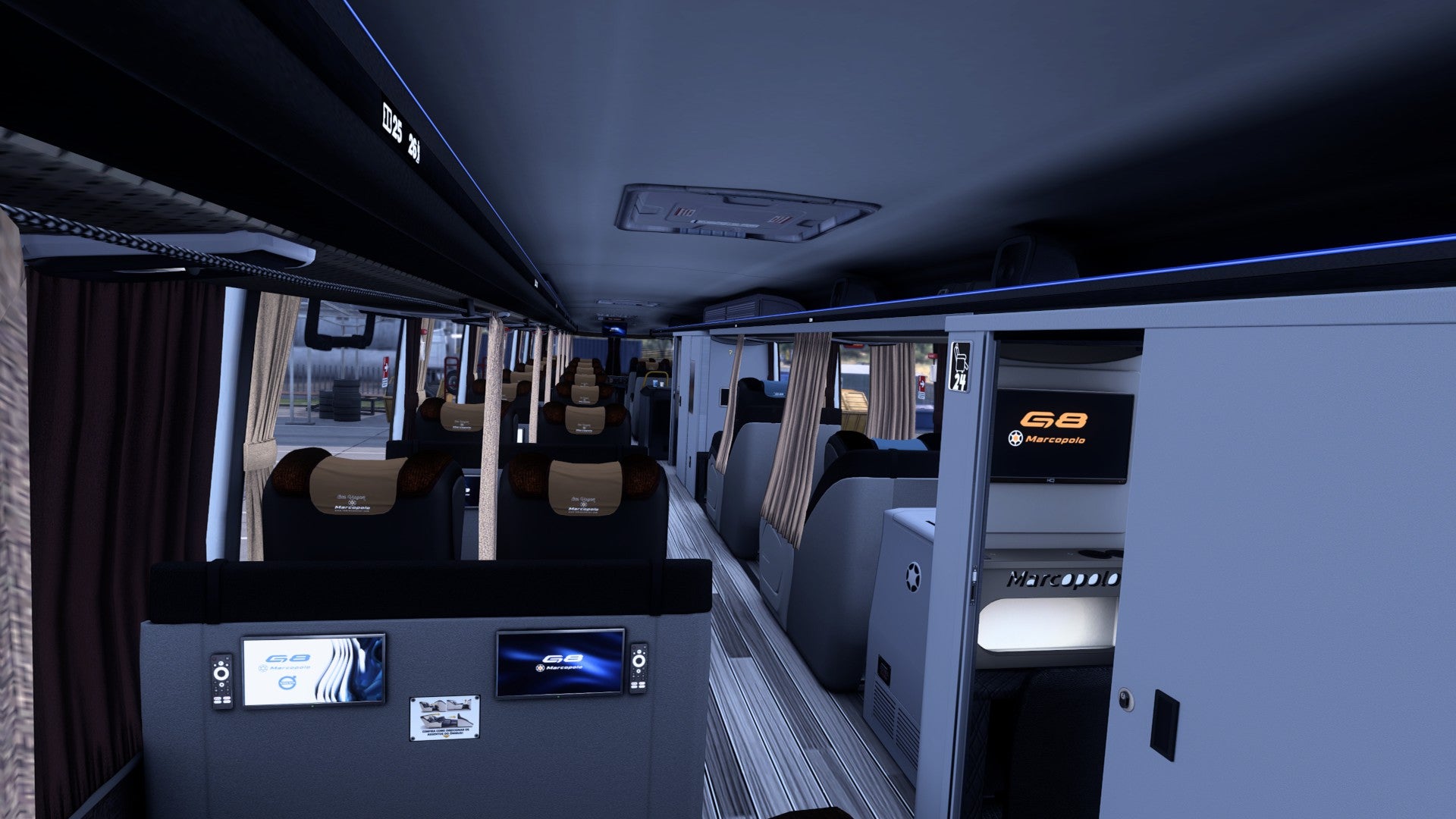 ETS2 LANÇAMENTO Mod Bus G8 DD VOLVO Concept 8x2 Marcopolo 1800