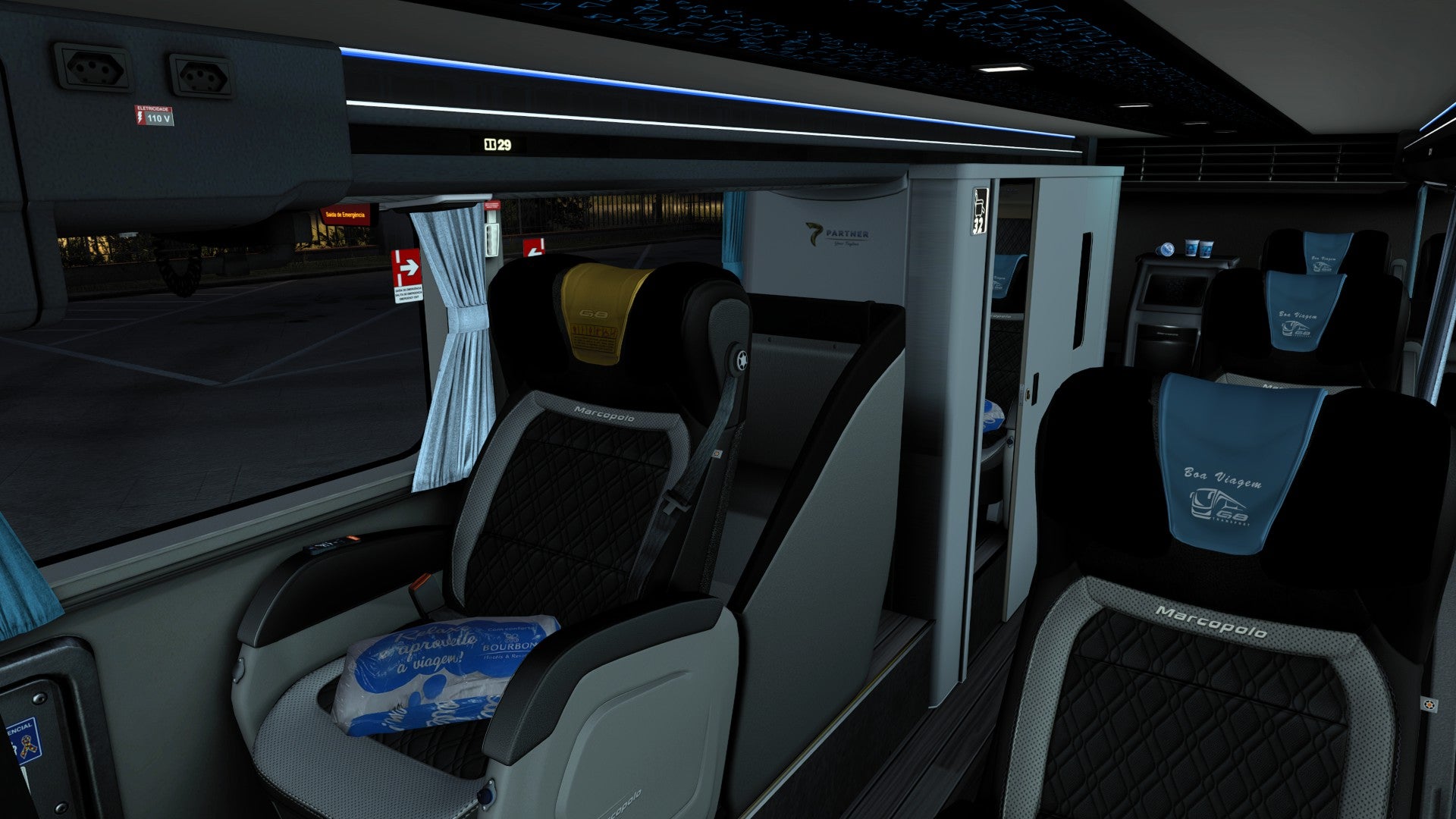 ETS2 LANÇAMENTO Mod Bus G8 DD VOLVO Concept 8x2 Marcopolo 1800