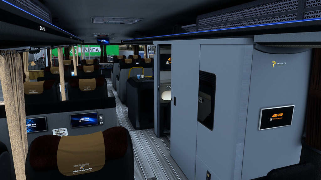 ETS2 LANÇAMENTO Mod Bus G8 DD VOLVO Concept 8x2 Marcopolo 1800