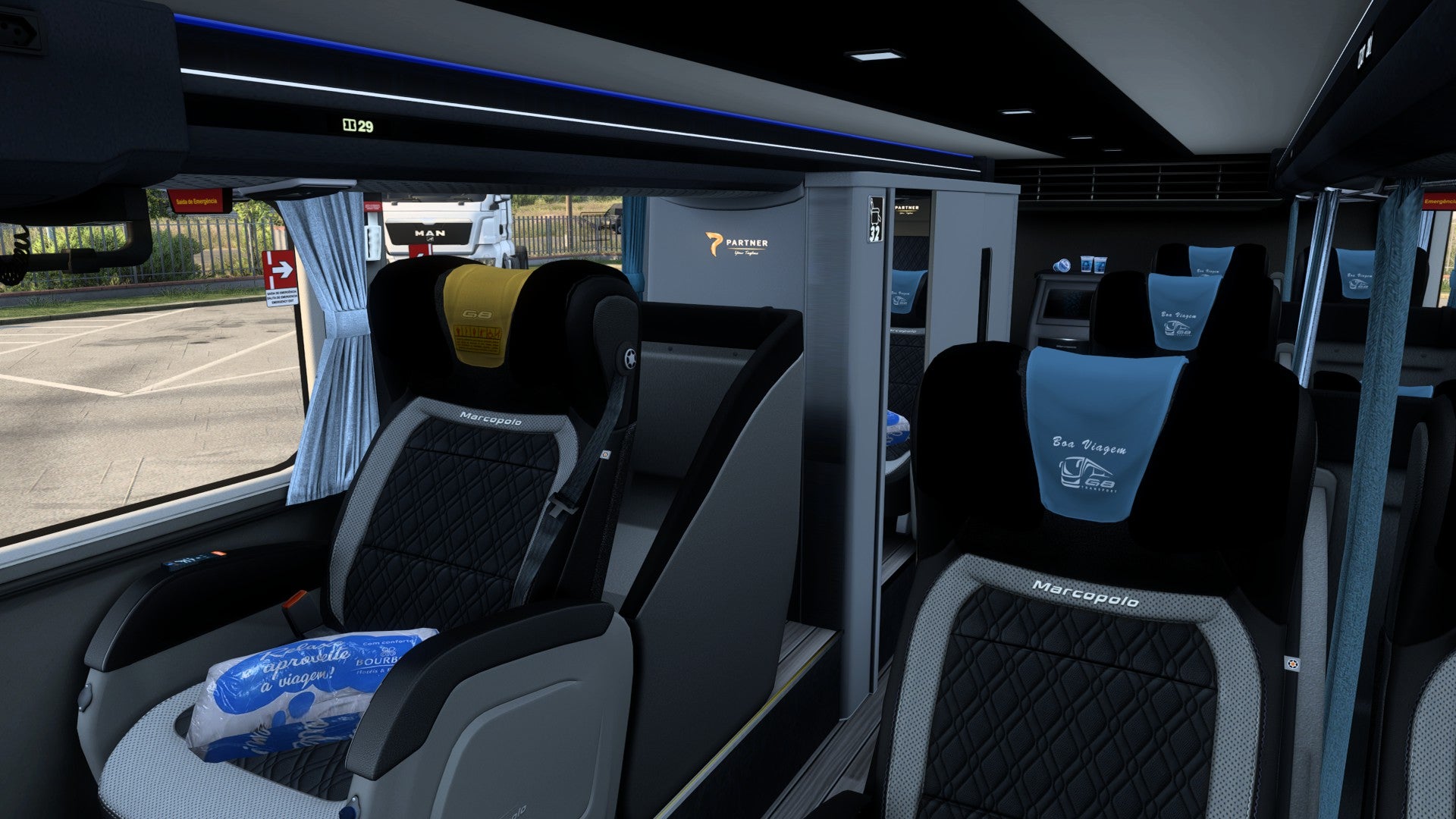 ETS2 LANÇAMENTO Mod Bus G8 DD VOLVO Concept 8x2 Marcopolo 1800