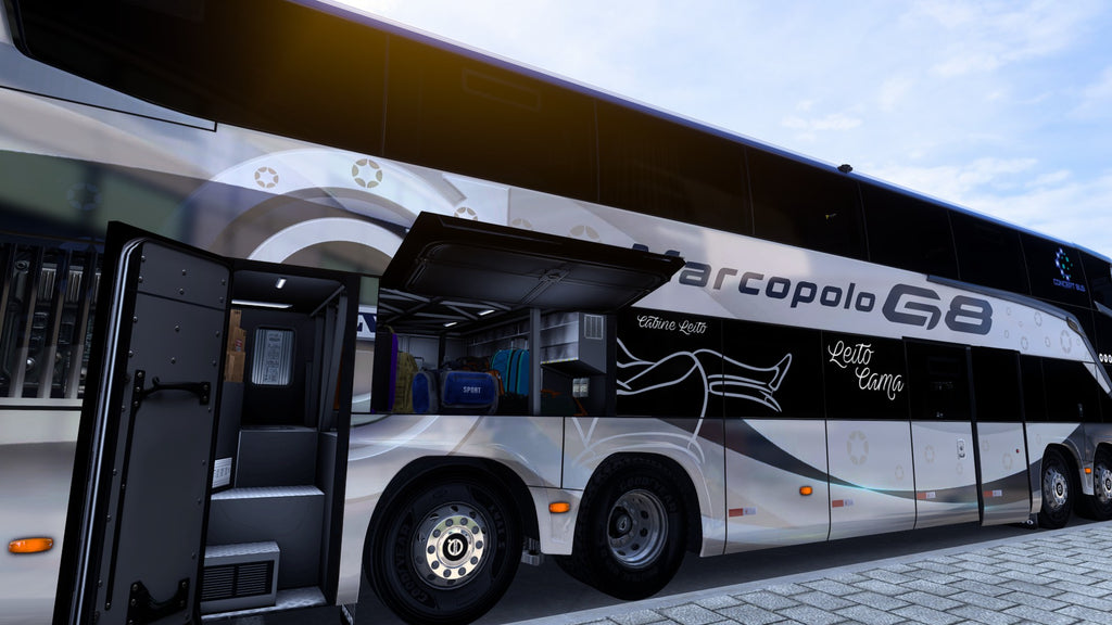 ETS2 LANÇAMENTO Mod Bus G8 DD VOLVO Concept 8x2 Marcopolo 1800