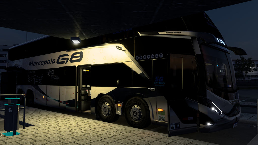 ETS2 LANÇAMENTO Mod Bus G8 DD VOLVO Concept 8x2 Marcopolo 1800