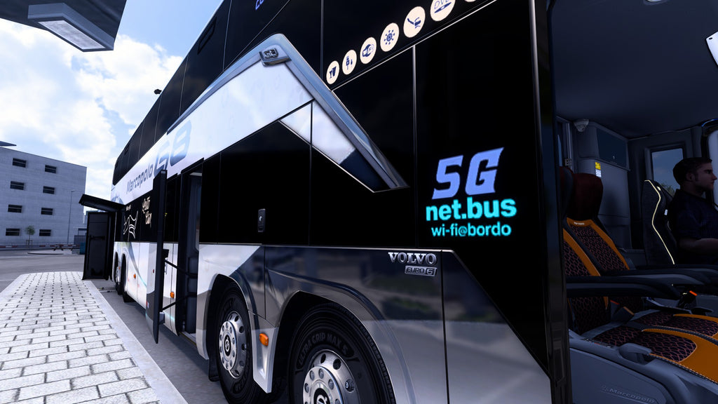 ETS2 LANÇAMENTO Mod Bus G8 DD VOLVO Concept 8x2 Marcopolo 1800