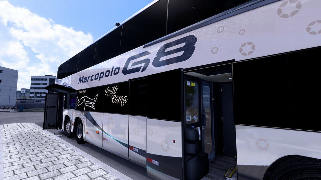 ETS2 LANÇAMENTO Mod Bus G8 DD VOLVO Concept 8x2 Marcopolo 1800