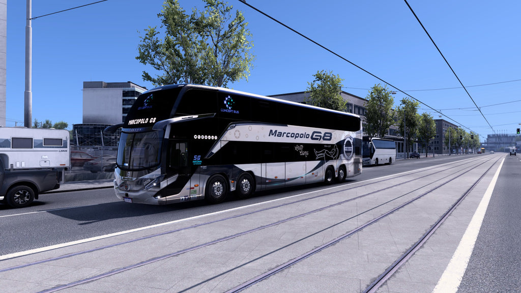 ETS2 LANÇAMENTO Mod Bus G8 DD VOLVO Concept 8x2 Marcopolo 1800