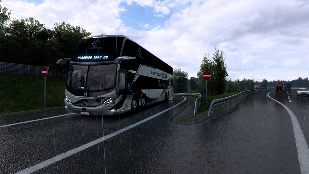 ETS2 LANÇAMENTO Mod Bus G8 DD VOLVO Concept 8x2 Marcopolo 1800
