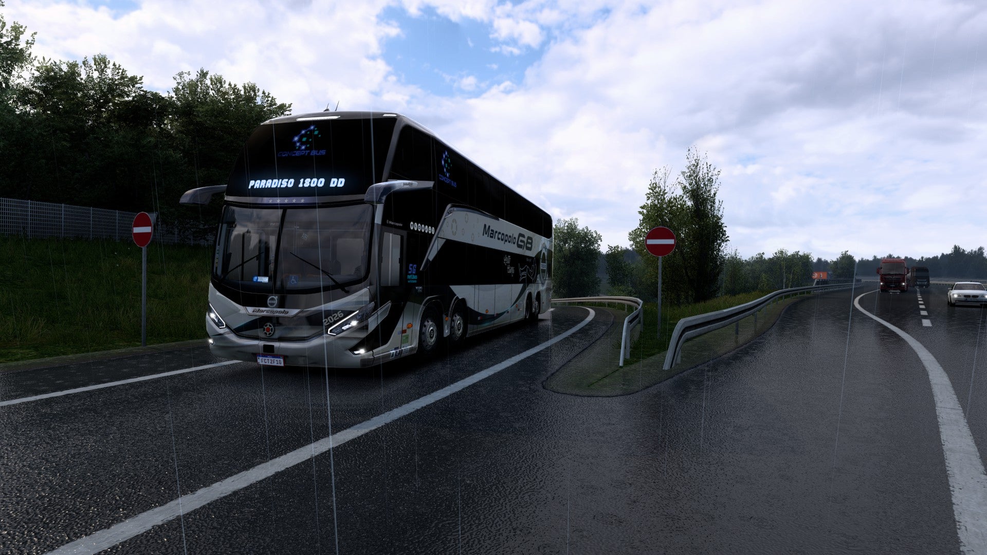 ETS2 LANÇAMENTO Mod Bus G8 DD VOLVO Concept 8x2 Marcopolo 1800
