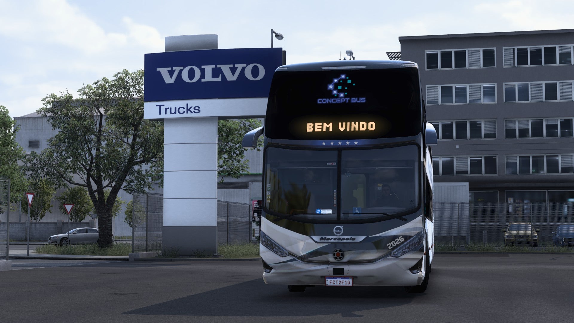 ETS2 LANÇAMENTO Mod Bus G8 DD VOLVO Concept 8x2 Marcopolo 1800