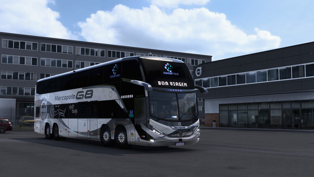 ETS2 LANÇAMENTO Mod Bus G8 DD VOLVO Concept 8x2 Marcopolo 1800