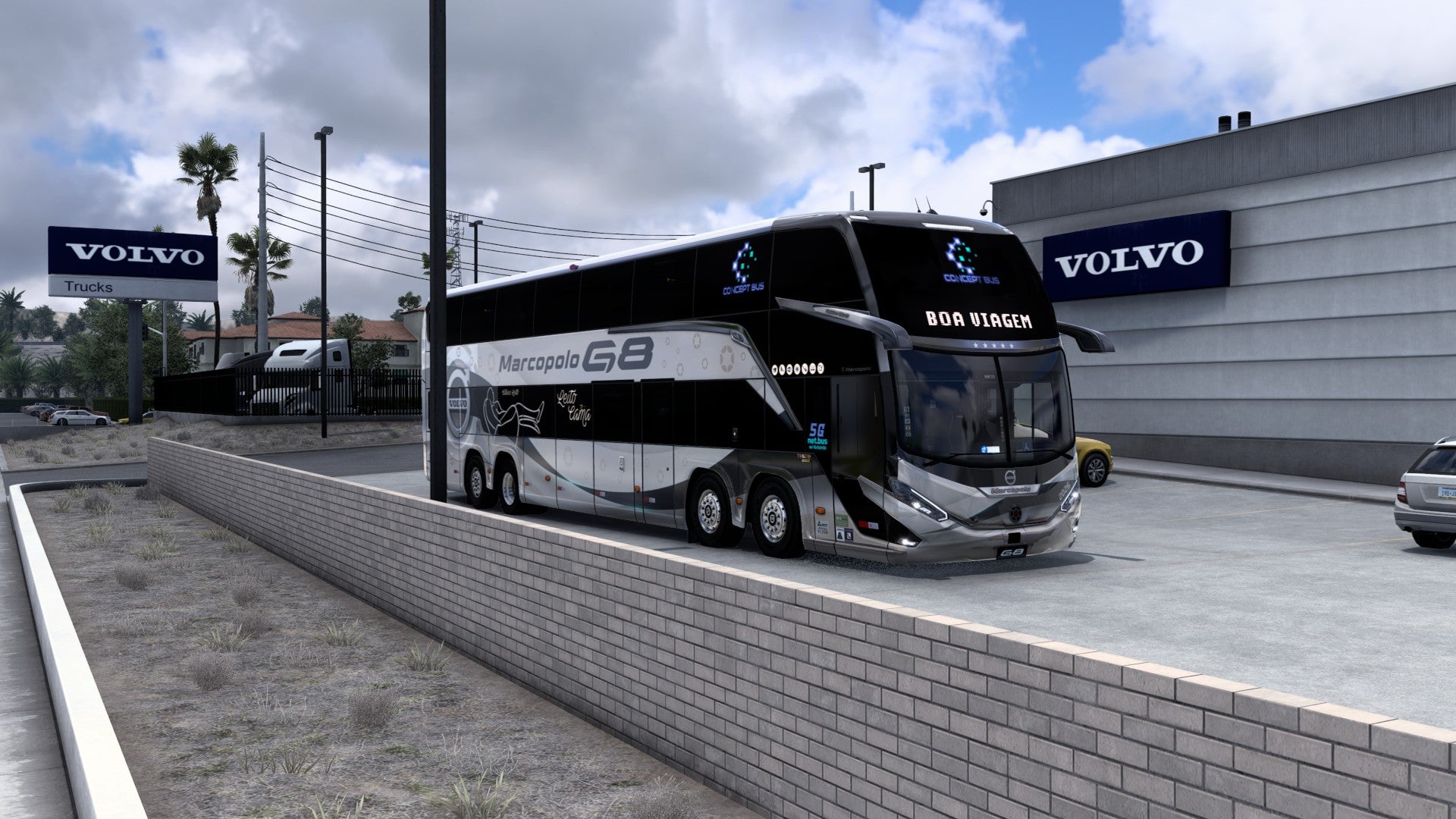 ATS LANÇAMENTO Mod Bus G8 DD VOLVO Concept 8x2 Marcopolo 1800