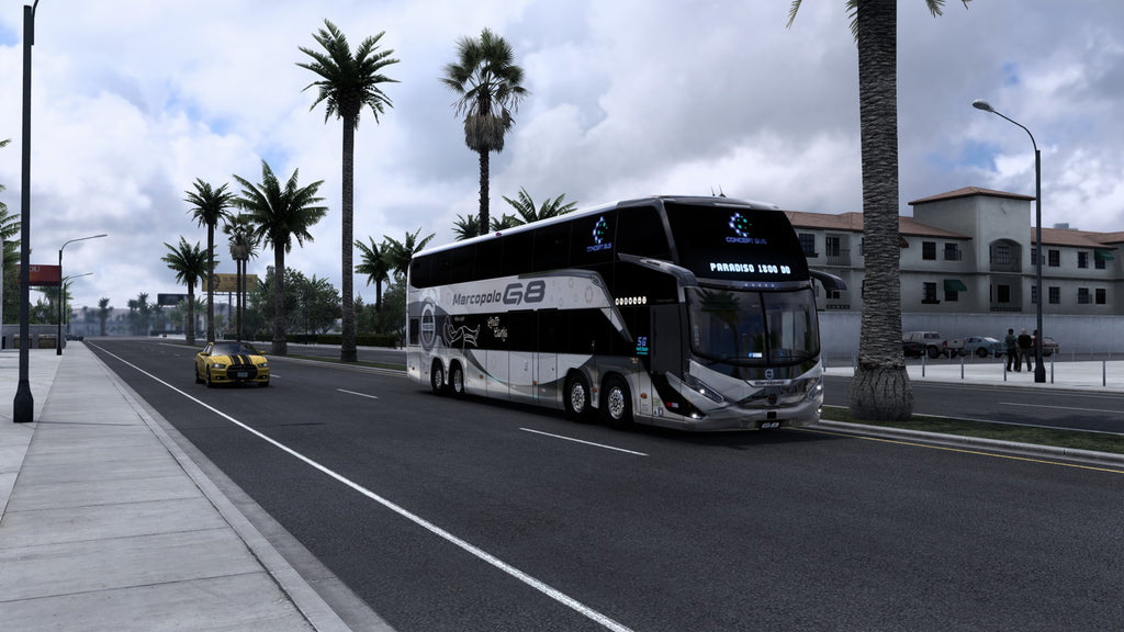 ATS LANÇAMENTO Mod Bus G8 DD VOLVO Concept 8x2 Marcopolo 1800