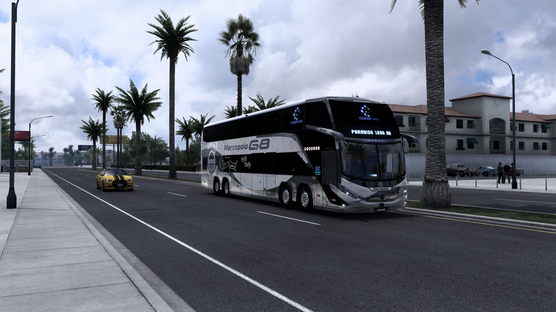 ATS LANÇAMENTO Mod Bus G8 DD VOLVO Concept 8x2 Marcopolo 1800