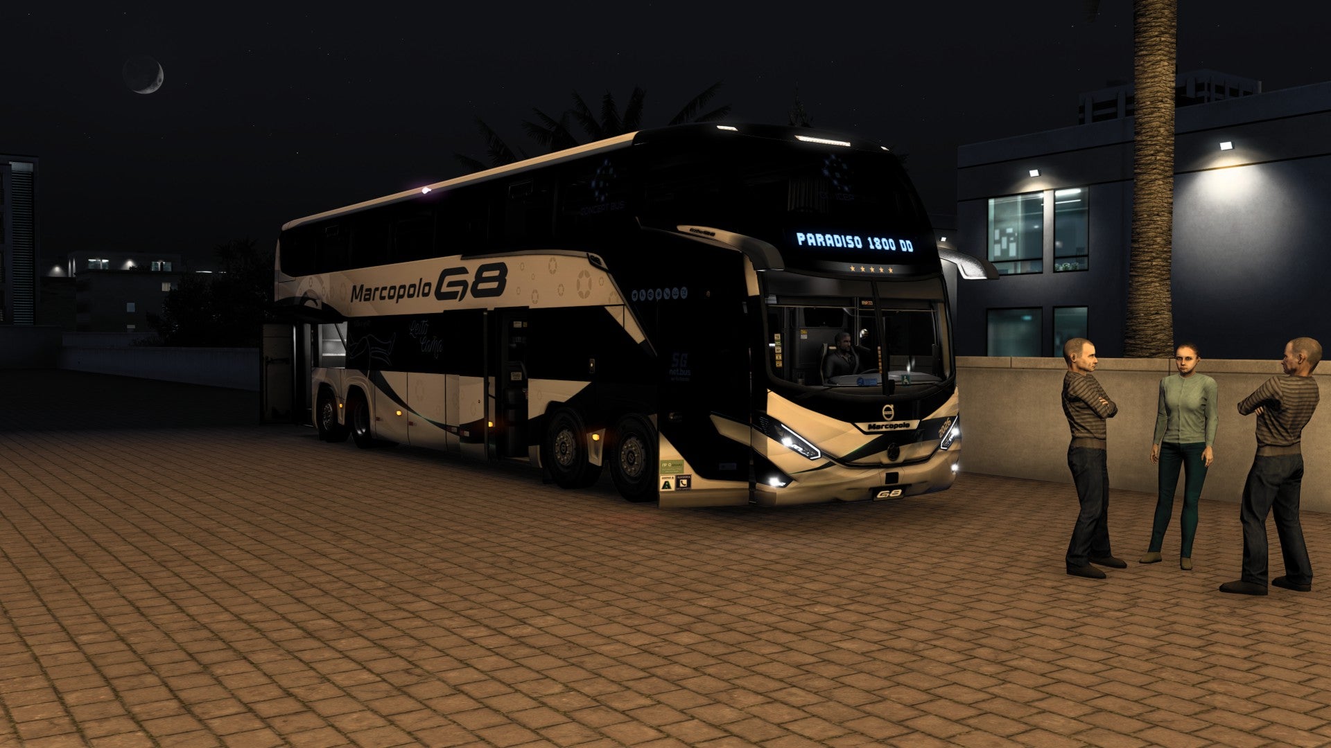 ATS LANÇAMENTO Mod Bus G8 DD VOLVO Concept 8x2 Marcopolo 1800