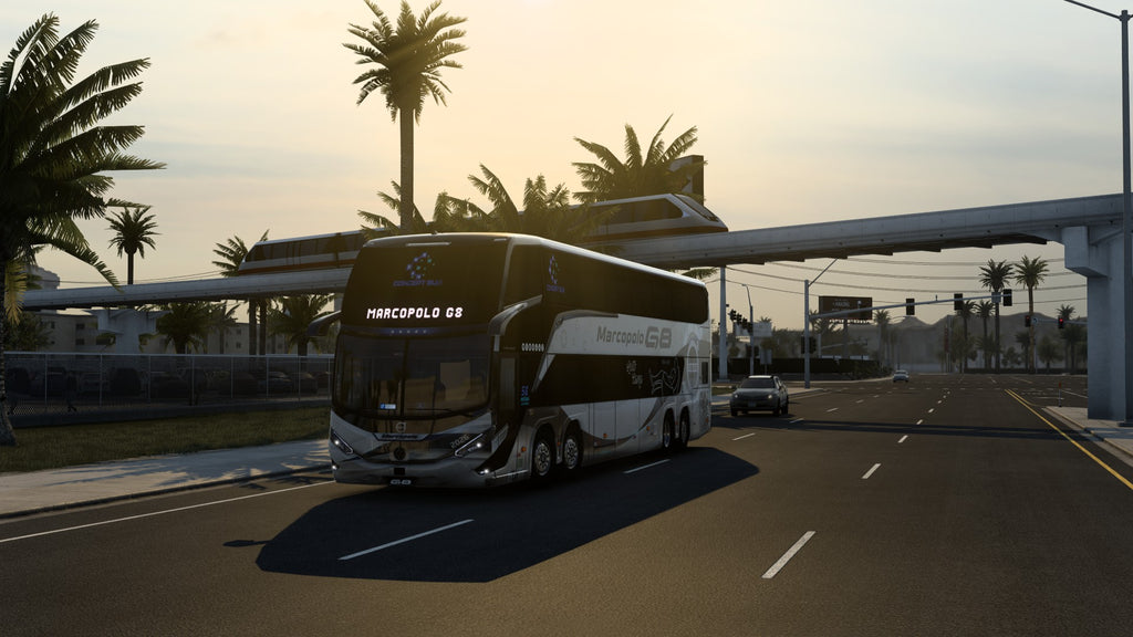 ATS LANÇAMENTO Mod Bus G8 DD VOLVO Concept 8x2 Marcopolo 1800