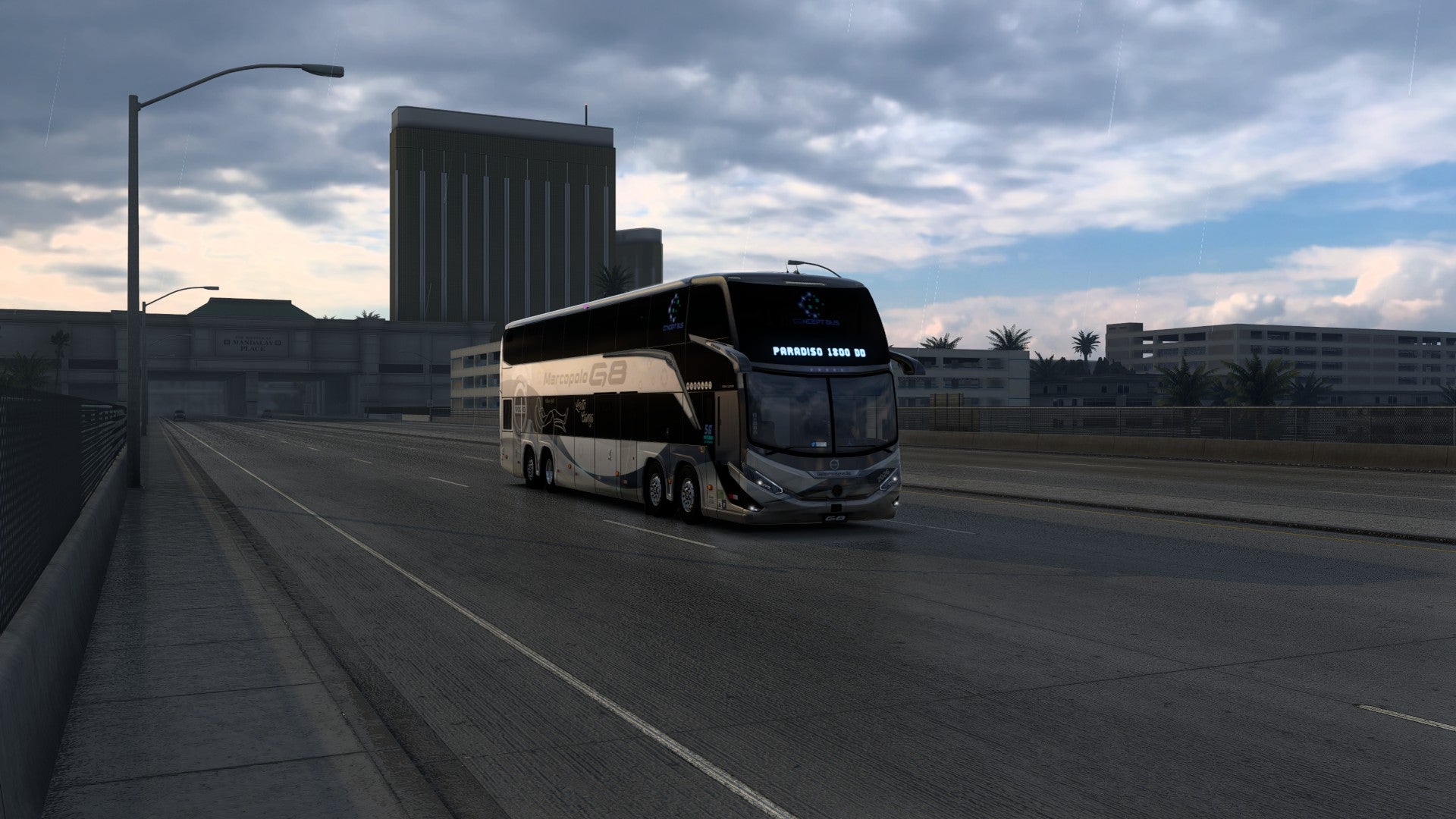 ATS LANÇAMENTO Mod Bus G8 DD VOLVO Concept 8x2 Marcopolo 1800