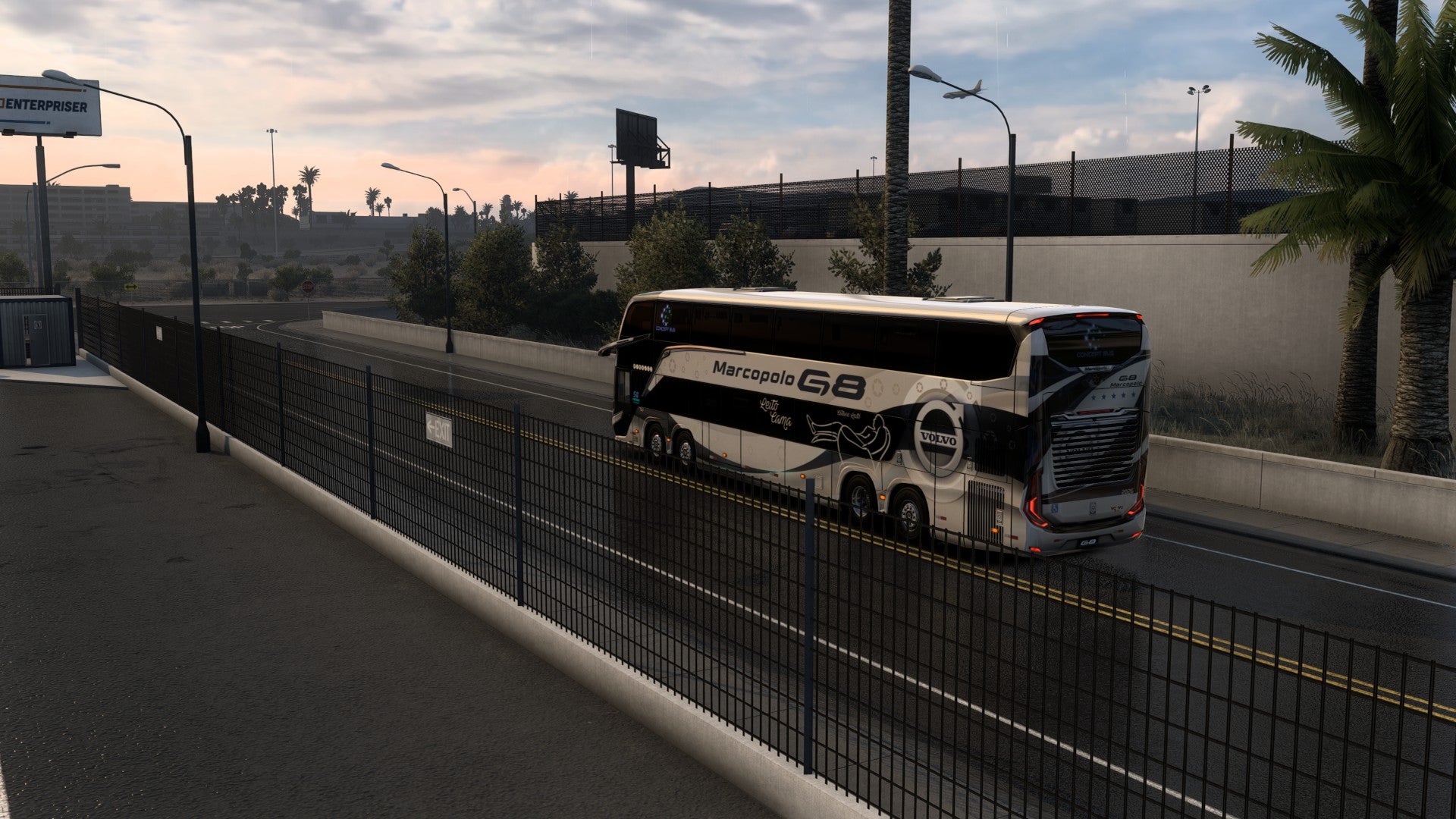 ATS LANÇAMENTO Mod Bus G8 DD VOLVO Concept 8x2 Marcopolo 1800