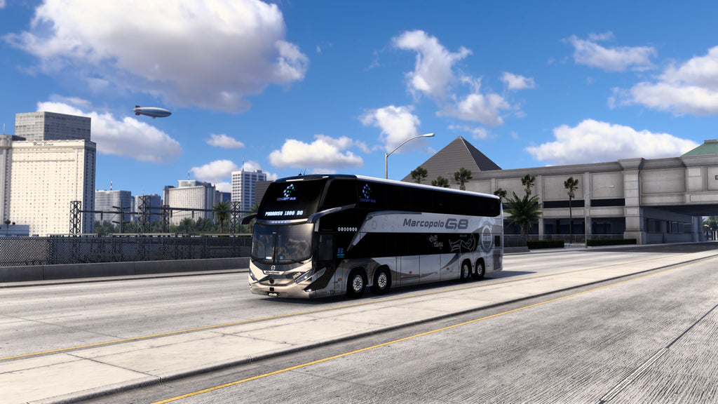 ATS LANÇAMENTO Mod Bus G8 DD VOLVO Concept 8x2 Marcopolo 1800