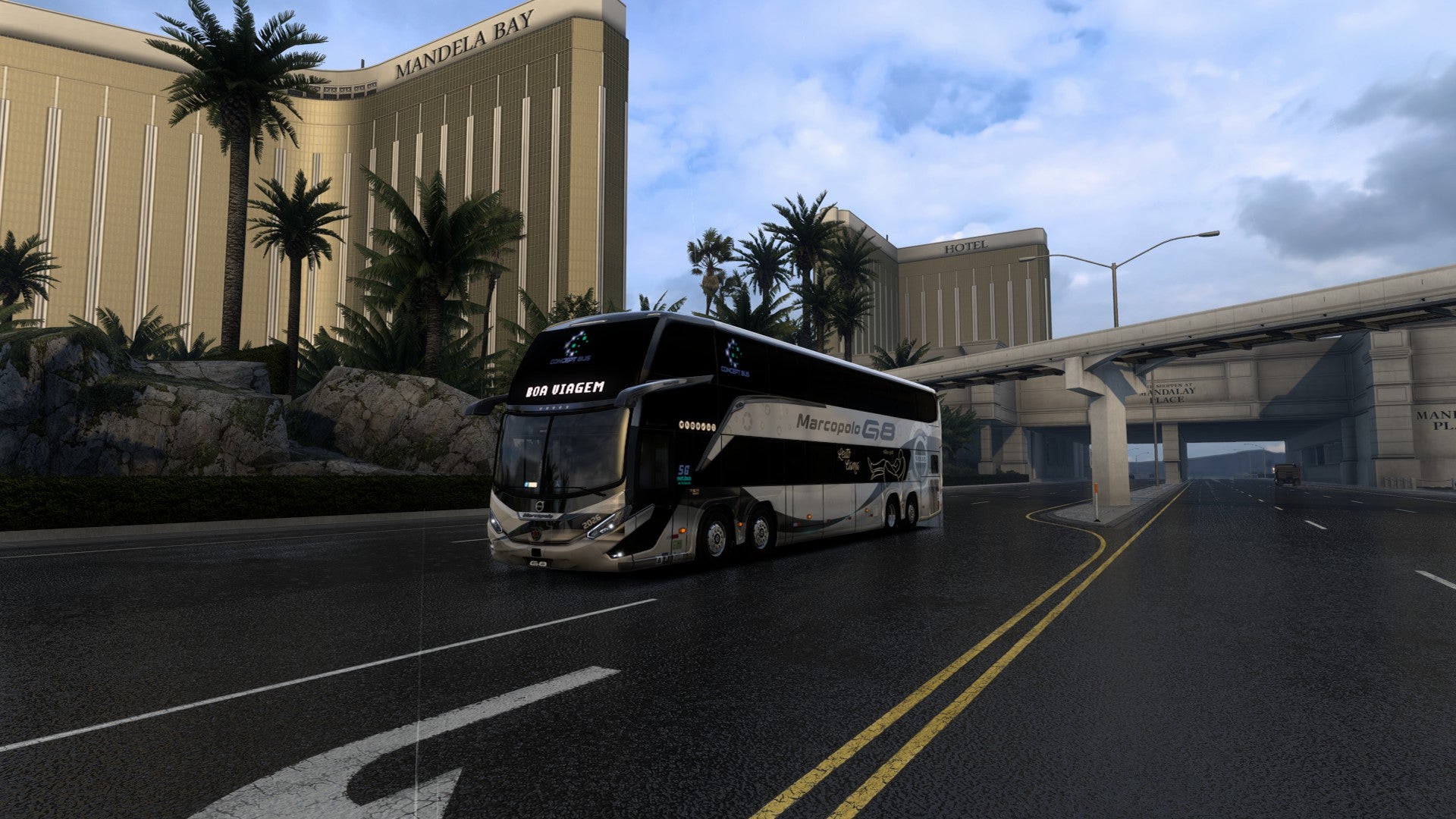 ATS LANÇAMENTO Mod Bus G8 DD VOLVO Concept 8x2 Marcopolo 1800