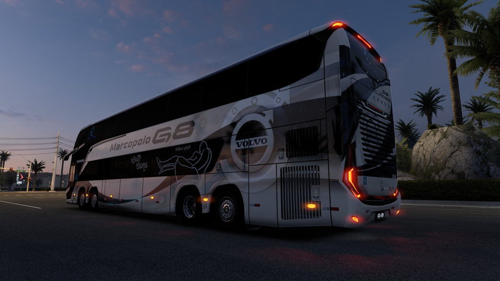 ATS LANÇAMENTO Mod Bus G8 DD VOLVO Concept 8x2 Marcopolo 1800