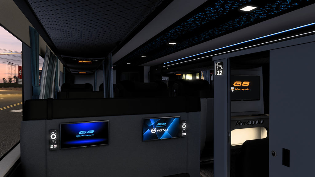 ATS LANÇAMENTO Mod Bus G8 DD VOLVO Concept 8x2 Marcopolo 1800