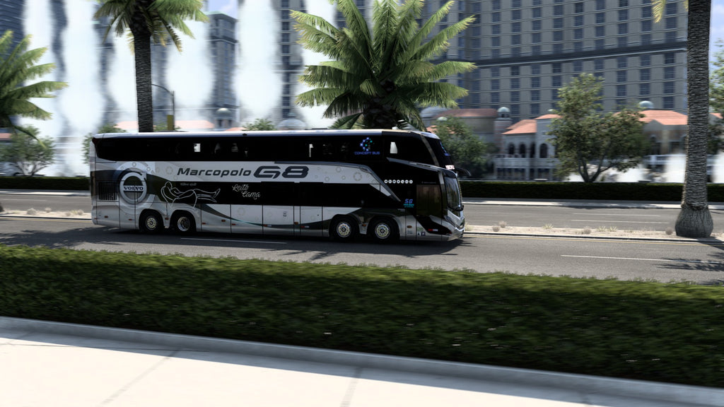 ATS LANÇAMENTO Mod Bus G8 DD VOLVO Concept 8x2 Marcopolo 1800