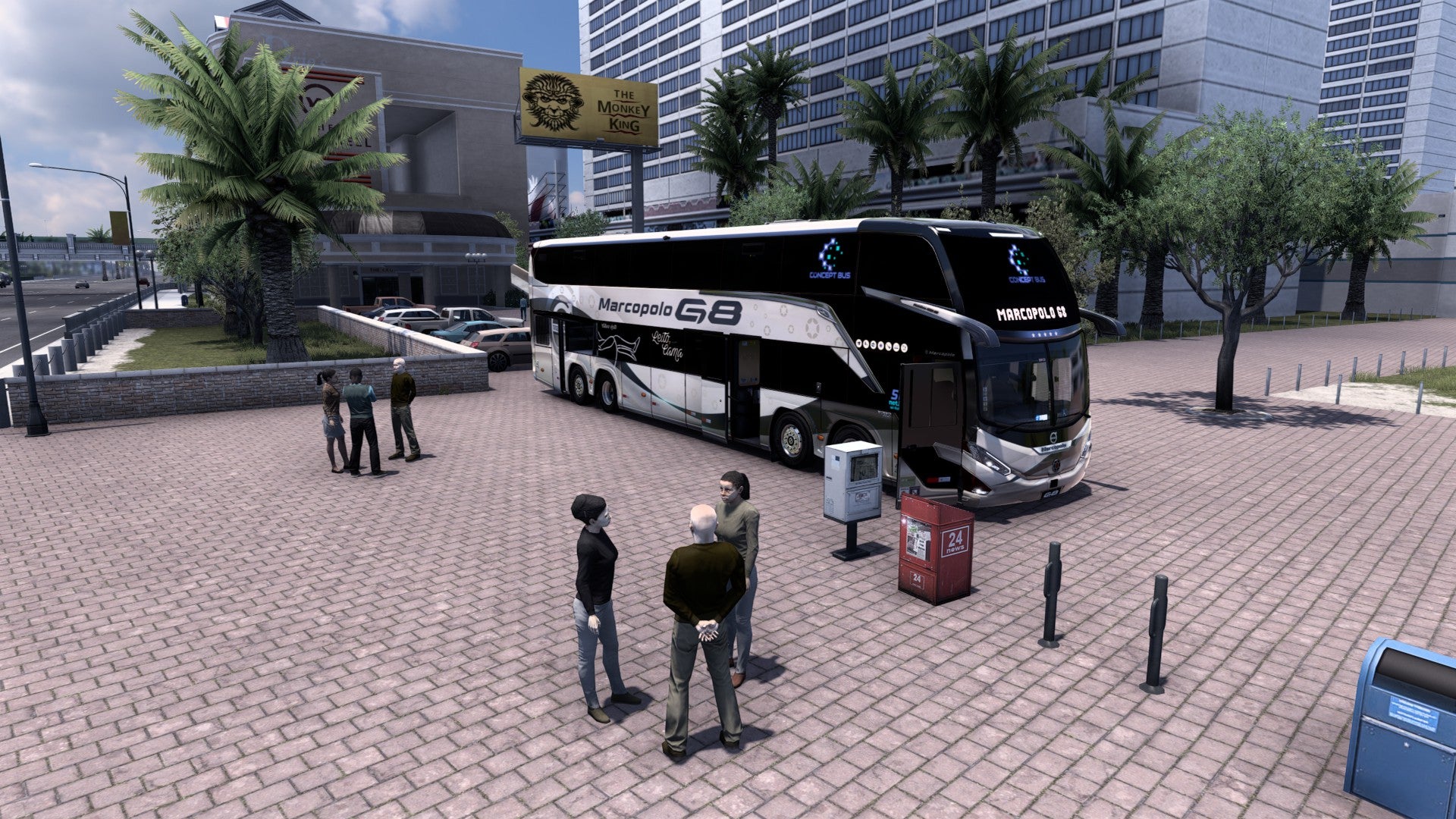 ATS LANÇAMENTO Mod Bus G8 DD VOLVO Concept 8x2 Marcopolo 1800