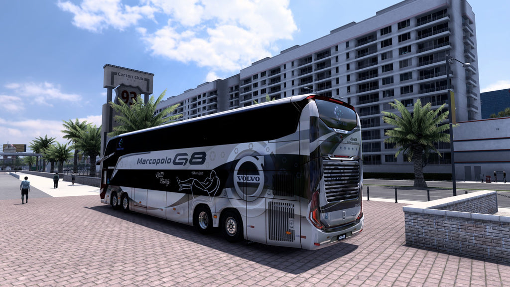 ATS LANÇAMENTO Mod Bus G8 DD VOLVO Concept 8x2 Marcopolo 1800