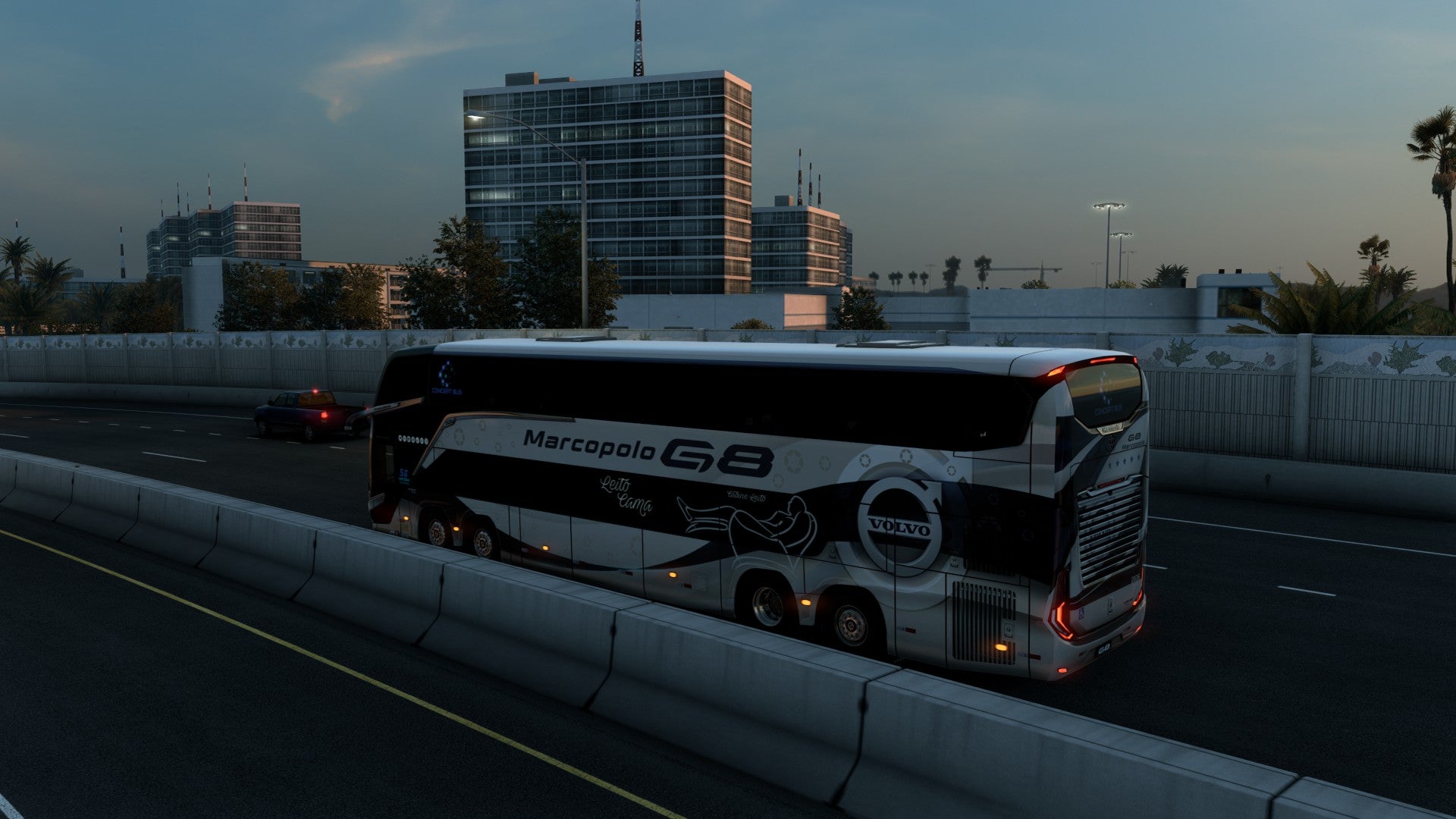 ATS LANÇAMENTO Mod Bus G8 DD VOLVO Concept 8x2 Marcopolo 1800